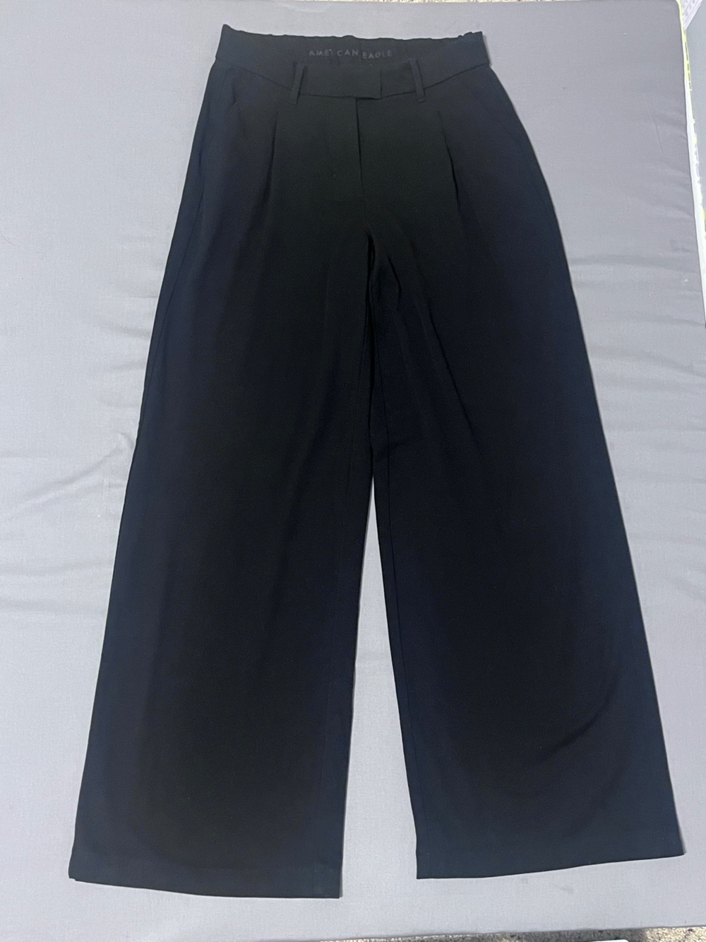 American Eagle Outfitters Curvy Wide Leg Trouser Size 4 Long